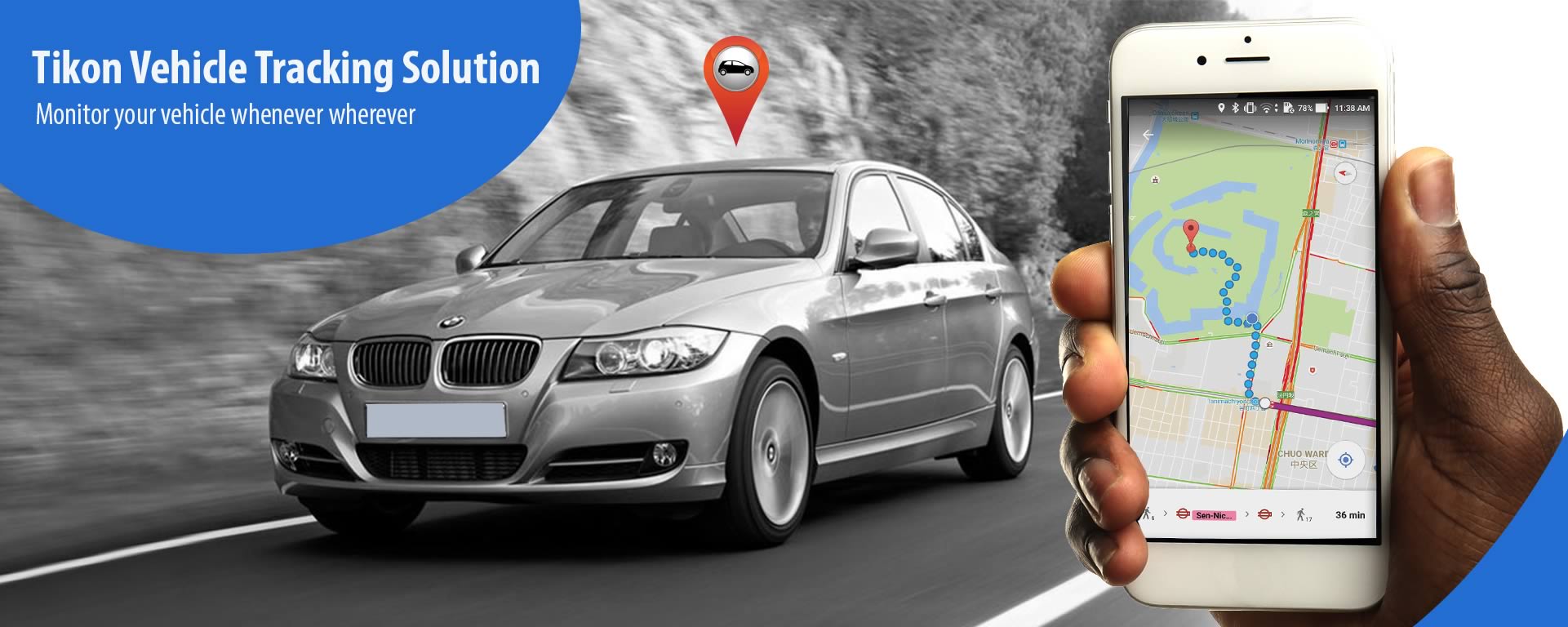 Tikon Vehicle Tracking Solution